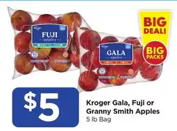 Food 4 Less Kroger Gala, Fuji or Granny Smith Apples offer
