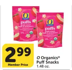 Pavilions O Organics Puff Snacks offer