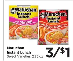 Food 4 Less Maruchan Instant Lunch offer