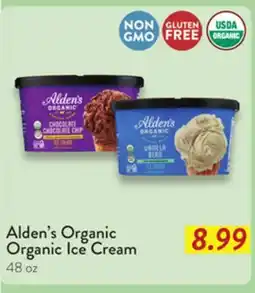 Fresh Thyme Alden's Organic Organic Ice Cream offer