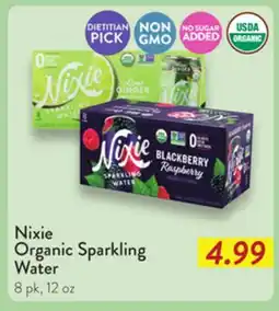 Fresh Thyme Nixie Organic Sparkling Water offer