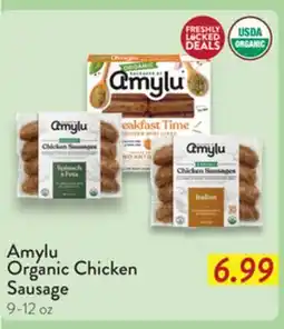 Fresh Thyme Amylu Organic Chicken Sausage offer