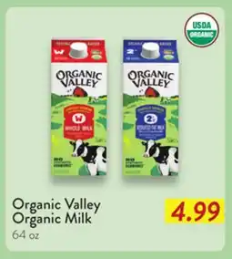Fresh Thyme Organic Valley Organic Milk offer