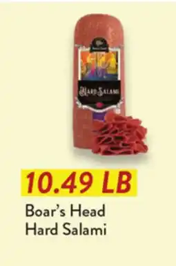 Fresh Thyme Boar's Head Hard Salami offer
