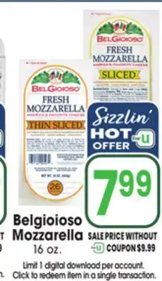Jewel-Osco Belgioioso Mozzarella offer