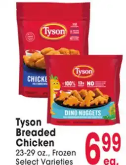 Jewel-Osco Tyson Breaded Chicken offer