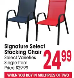 Jewel-Osco Signature Select Stacking Chair offer