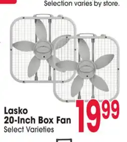 Jewel-Osco Lasko 20-Inch Box Fan offer