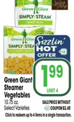 Jewel-Osco Green Giant Steamer Vegetables offer
