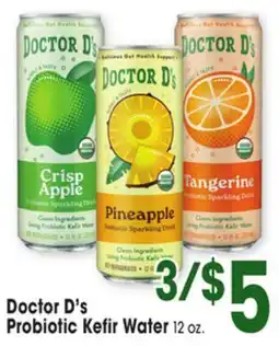 Jewel-Osco Doctor D's Probiotic Kefir Water offer