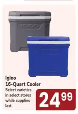 Jewel-Osco Igloo 16-Quart Cooler offer
