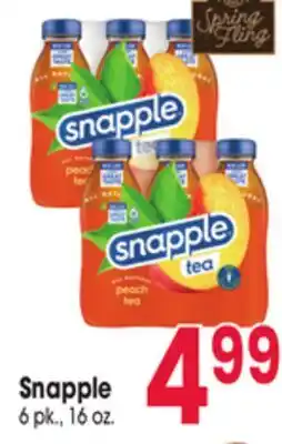 Jewel-Osco Snapple offer