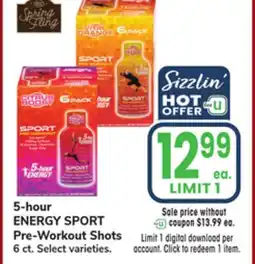 Jewel-Osco 5-hour ENERGY SPORT Pre-Workout Shots offer