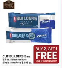 Jewel-Osco CLIF BUILDERS Bars offer
