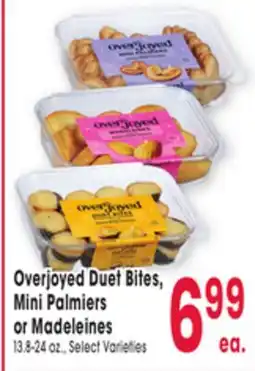 Jewel-Osco Overjoyed Duet Bites, Mini Palmiers or Madeleines offer