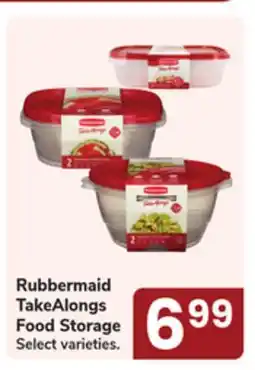 Jewel-Osco Rubbermaid TakeAlongs Food Storage offer