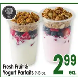 Jewel-Osco Fresh Fruit & Yogurt Parfaits offer