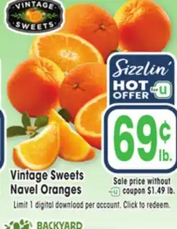 Jewel-Osco Vintage Sweets Navel Oranges offer