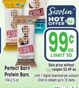 Jewel-Osco Perfect Bar Protein Bars offer
