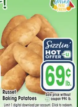 Jewel-Osco Russet Baking Potatoes offer