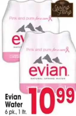 Jewel-Osco Evian Water offer