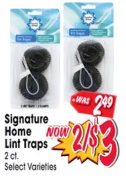 Jewel-Osco Signature Home Lint Traps offer