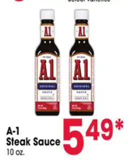 Jewel-Osco A-1 Steak Sauce offer