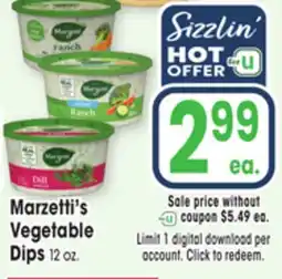 Jewel-Osco Marzetti's Vegetable Vegetable Dips offer