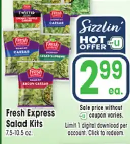 Jewel-Osco Fresh Express Salad Kits offer