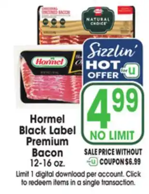 Jewel-Osco Hormel Black Label Premium Bacon offer
