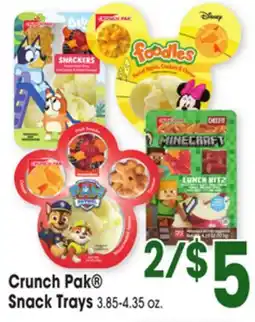Jewel-Osco Crunch Pak Snack Trays offer