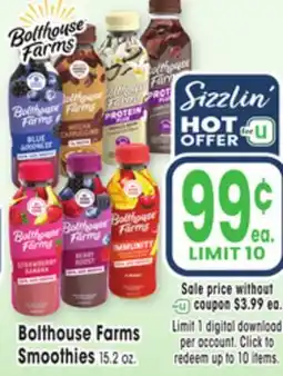 Jewel-Osco Bolthouse Farms Smoothies offer
