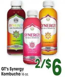 Jewel-Osco GT's Synergy Kombucha offer