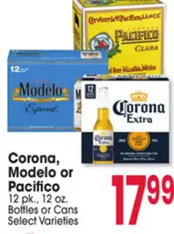 Jewel-Osco Corona, Modelo or Pacifico offer