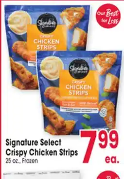 Jewel-Osco Signature Select Crispy Chicken Strips offer