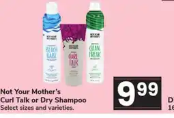 Jewel-Osco Not Your Mother's Curl Talk or Dry Shampoo offer