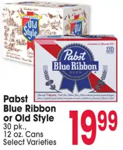 Jewel-Osco Pabst Blue Ribbon or Old Style offer