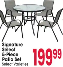 Jewel-Osco Signature Select 5-Piece Patio Set offer
