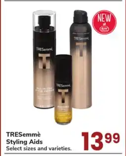 Jewel-Osco TRESemmè Styling Aids offer