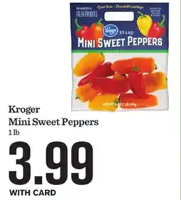 Mariano's Kroger Mini Sweet Peppers offer