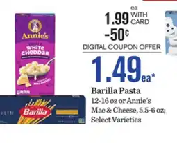 Mariano's Barilla Pasta offer