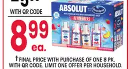 Jewel-Osco Absolut & Ocean Spray Refreshers Variety Pack offer