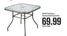 Mariano's HGTV Outdoors Orchards Dining Table offer