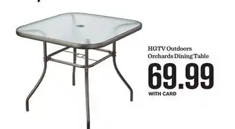 Mariano's HGTV Outdoors Orchards Dining Table offer