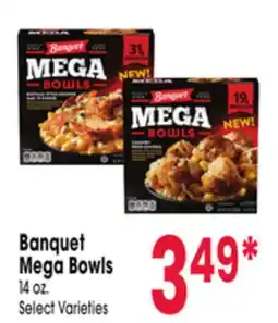 Jewel-Osco Banquet Mega Bowls offer