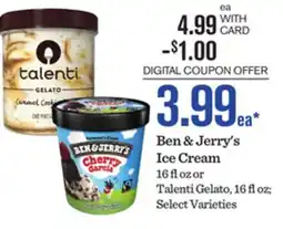 Mariano's Ben & Jerry's Ice Cream offer