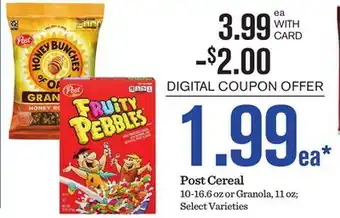 Mariano's Post Cereal offer