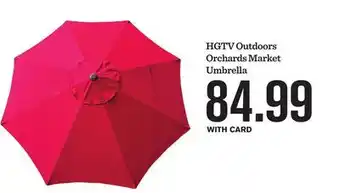 Mariano's HGTV Outdoors Orchards Market Umbrella offer