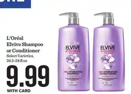 Mariano's L' Oréal Elvive Shampoo or Conditioner offer