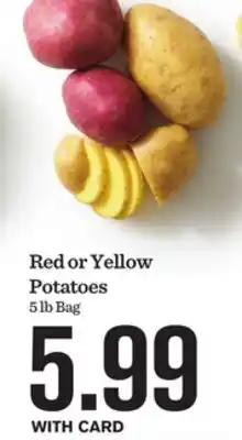 Mariano's Red or Yellow Potatoes offer